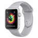 Apple Watch Series 3 (GPS) 42mm Silver Aluminum w. Fog Sport B. - Silver (MQL02)