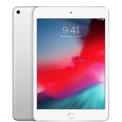 Apple iPad mini 5 Wi-Fi + Cellular 256GB Silver (MUXN2, MUXD2)