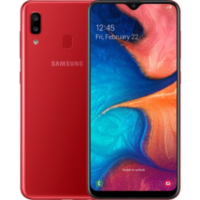 Samsung Galaxy A20 2019 SM-A205F 3/32GB Red (SM-A205FZRV)