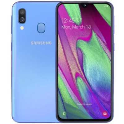Samsung Galaxy A40 2019 SM-A405F 4/64GB Blue (SM-A405FZBD) EU