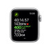 Apple Watch Series 5 GPS 44mm Silver Aluminum w. White b.- Silver Aluminum (MWVD2)