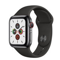 Apple Watch Series 5 LTE 40mm Space Black Steel w. Black b.- Space Black Steel (MWWW2) Apple Watch Series 5 LTE 40mm Space Black Steel w. Black b.- Space Black Steel (MWWW2)