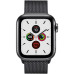 Apple Watch Series 5 LTE 40mm Space Black Steel w. Space Black Milanese Loop - Space Black Steel (MWWX2)