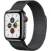 Apple Watch Series 5 LTE 40mm Space Black Steel w. Space Black Milanese Loop - Space Black Steel (MWWX2)