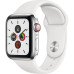 Apple Watch Series 5 LTE 40mm Steel w. White b.- Steel (MWWR2)
