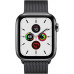 Apple Watch Series 5 LTE 44mm Space Black Steel w. Space Black Milanese Loop - Space Black Steel (MWW82)