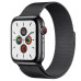 Apple Watch Series 5 LTE 44mm Space Black Steel w. Space Black Milanese Loop - Space Black Steel (MWW82)