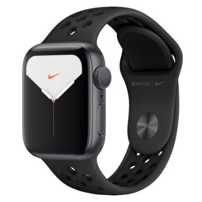 Apple Watch Nike Series 5 GPS 44mm Space Gray Aluminum w. Space Gray Aluminum (MX3W2)