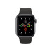 Apple Watch Series 5 GPS LTE 44mm Space Gray Aluminum w. Black Sport B. (MWWE2)