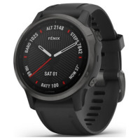 Garmin Fenix 6S Sapphire Carbon Gray DLC with Black Band (010-02159-7F)