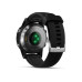 Garmin Fenix 5S Plus 5S Plus Silver with Black Band (010-01987-21)