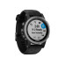 Garmin Fenix 5S Plus 5S Plus Silver with Black Band (010-01987-21)
