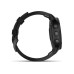 Garmin Fenix 5 Plus Sapphire Black with Black Leather Band (010-01988-06)