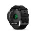 Garmin Fenix 5 Plus Sapphire Black with Black Leather Band (010-01988-06)