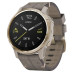 Garmin Fenix 6S Light Gold-tone with Shale Gray Leather Band (010-02159-40)