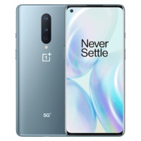 OnePlus 8 1SIM 8/128GB Polar Silver (односимочный с наушниками)