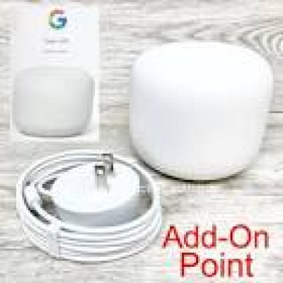 Google Nest Wifi Add-on Point (1-Pack) Snow