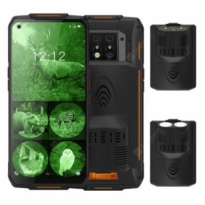 Oukitel WP7 8/128GB Orange with LED UV disinfection lamp