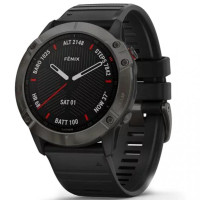 Garmin Fenix 6X Pro Sapphire Carbon Grey DLC with Black Band (010-02157-11/10) Garmin Fenix 6X Pro Sapphire Carbon Grey DLC with Black Band (010-02157-11/10)