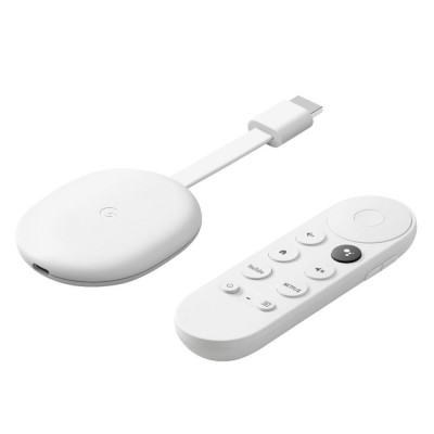 Google Chromecast 4K with Google TV Snow GA01919