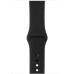 Apple Watch Series 3 GPS 38mm Space Gray Aluminum w. Black Sport B. - Space Gray (MQKV2)