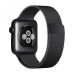 Apple Watch Series 2 38mm Space Black Stainless Steel Case with Space Black Milanese Loop Band (MNPE2)