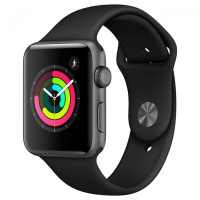 Apple Watch Series 3 GPS 38mm Space Gray with Black Sport Band (MTF02) Apple Watch Series 3 GPS 38mm Space Gray with Black Sport Band (MTF02)