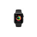 Apple Watch Series 3 GPS 38mm Space Gray with Black Sport Band (MTF02)