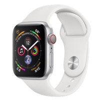 Apple Watch Series 4 GPS + LTE 40mm Silver Alum. w. White Sport b. Silver Alum. (MTUD2, MTVA2)