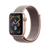 Apple Watch Series 4 GPS + LTE 44mm Gold Alum. w. Pink Sand Sport l. Gold Alum. (MTV12, MTVX2)