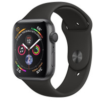Apple Watch Series 4 GPS 40mm Gray Alum. w. Black Sport b. Gray Alum. (MU662)
