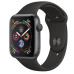 Apple Watch Series 4 GPS 40mm Gray Alum. w. Black Sport b. Gray Alum. (MU662)