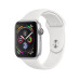 Apple Watch Series 4 GPS 44mm Silver Alum. w. White Sport b. Silver Alum. (MU6A2)