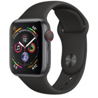 Apple Watch Series 4 GPS + LTE 40mm Gray Alum. w. Black Sport b. Gray Alum. (MTUG2, MTVD2)