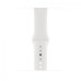 Apple Watch Series 4 GPS + LTE 44mm Aluminum Case w. White Sport B. (MTUU2)
