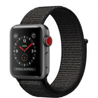 Apple Watch Series 3 GPS + Cellular 38mm Gray Aluminum c. w. Gray Sport b. (MTGH2)