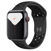 Apple Watch Series 5 GPS + LTE 44mm Space Gray Aluminum w. Anthracite/Black Nike Sport Band (MX3A2/MX3F2) Apple Watch Series 5 GPS + LTE 44mm Space Gray Aluminum w. Anthracite/Black Nike Sport Band (MX3A2/MX3F2)