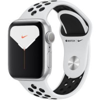 Apple Watch Nike Series 5 GPS 40mm Silver Aluminum w. Silver Aluminum (MX3R2)
