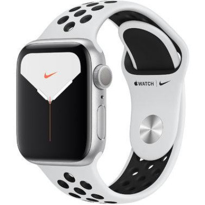 Apple Watch Nike Series 5 GPS 40mm Silver Aluminum w. Silver Aluminum (MX3R2)