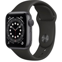 Apple Watch Series 6 GPS 40mm Space Gray Aluminum Case w. Black Sport B. (MG133) Apple Watch Series 6 GPS 40mm Space Gray Aluminum Case w. Black Sport B. (MG133)
