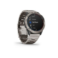 Garmin quatix 6X Solar Titanium with Titanium Band (010-02157-30)
