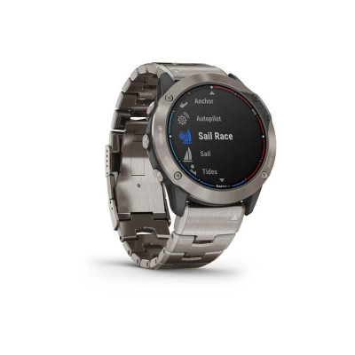 Garmin quatix 6X Solar Titanium with Titanium Band (010-02157-30)