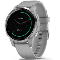 Garmin vivoactive 4S Powder Gray/Silver (010-02172-03/010-02172-01)