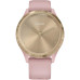 Garmin Vivomove 3s Light Gold Stainless Steel Bezel w. Dust Rose and Silicone B. (010-02238-01)