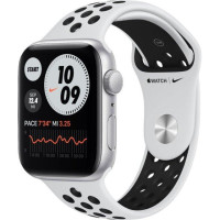 Apple Watch Nike SE GPS 44mm Silver Aluminum Case w. Pure Platinum/Black Nike Sport B. (MYYH2) Apple Watch Nike SE GPS 44mm Silver Aluminum Case w. Pure Platinum/Black Nike Sport B. (MYYH2)