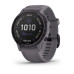 Garmin Fenix 6S Pro Solar Edition Amethyst Steel with Shale Gray Band (010-02409-15)