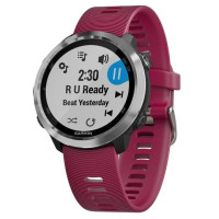 Garmin Forerunner 645 Music With Cerise Colored Band (010-01863-31/21)