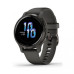 Garmin Venu 2S Slate Bezel with Graphite Case and Silicone Band (010-02429-10)