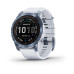 Garmin Fenix 7 Sapphire Solar Mineral Blue DLC Titanium with Whitestone Band (010-02540-24/25)