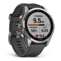 Garmin Fenix 7S Silver with Graphite Band (010-02539-00/01)